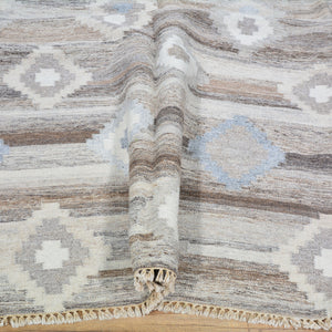 Hand-Woven Reversible Handmade Kilim Wool Rug (Size 9.2 x 11.10) Cwral-5850