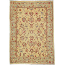 Load image into Gallery viewer, Hand-Knotted  Oushak Traditional Design Wool Chobi Rug (Size 4.1 X 5.8) Brral-597