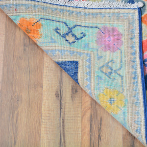 New Colorful Traditional Tribal Kazak Design Modern wool Rug (Size 2.6 X 9.5) Cwral-8289