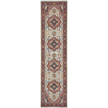 Load image into Gallery viewer, Hand-Knotted Fine Heriz Traditional Design 100% Wool Handmade Rug (Size 2.7 X 9.10) Cwral-8346