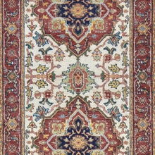 Load image into Gallery viewer, Hand-Knotted Fine Heriz Traditional Design 100% Wool Handmade Rug (Size 2.7 X 9.10) Cwral-8346