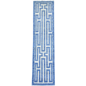Hand-Knotted Peshawar Chobi Handmade Wool Southwestern Design Rug (Size 2.5 X 9.7) Cwral-9885