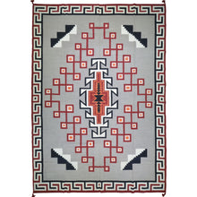 Load image into Gallery viewer, Hand-Woven Reversible Southwestern Design Kilim Handmade Wool Rug (Size 9.11 X 13.8) Cwral-10092
