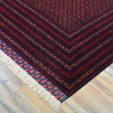 Load image into Gallery viewer, Hand-Knotted Turkoman khawaja Roshani Tribal Wool Oriental Rug (Size 9.8 X 13.4) Cwral-10104