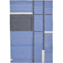 Load image into Gallery viewer, Hand-Woven Oriental Reversible Modern Design Kilim Handmade Rug (Size 4.0 X 5.9) Cwral-10110