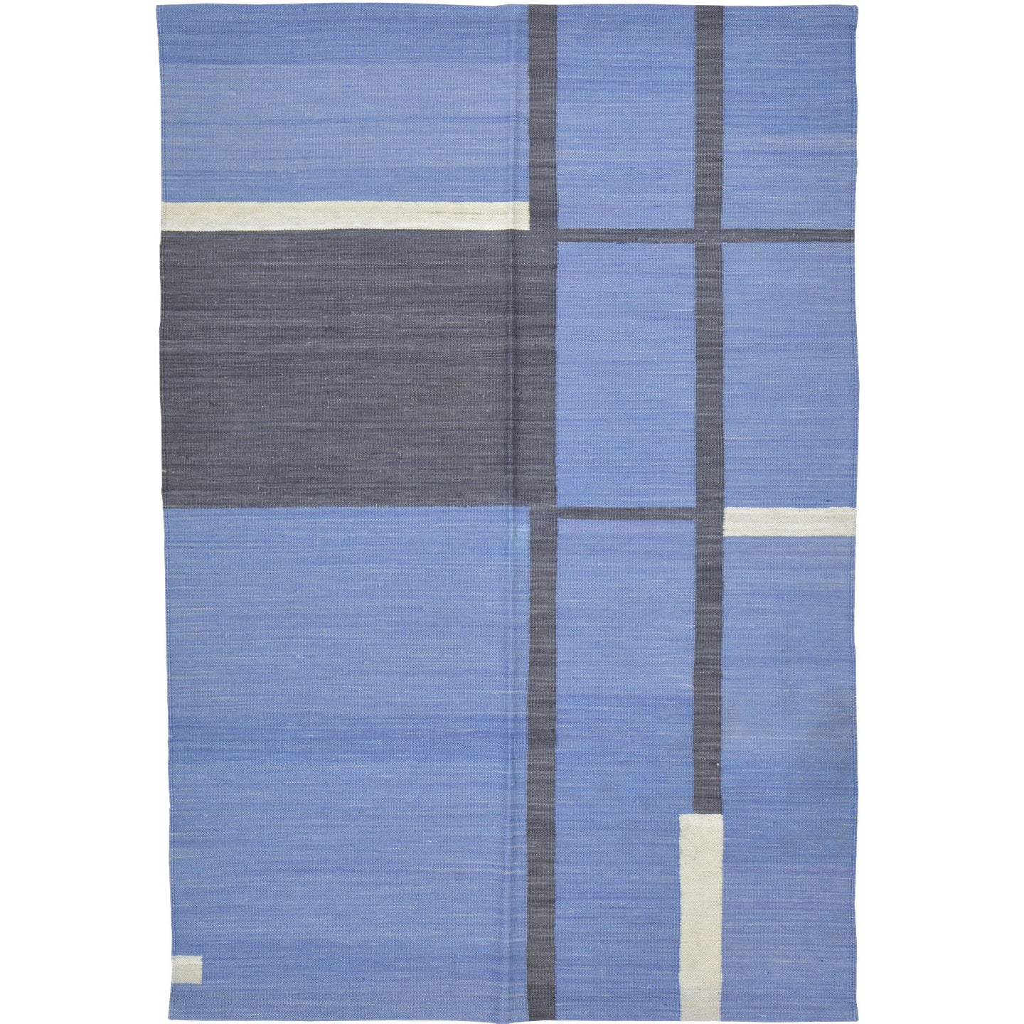 Hand-Woven Oriental Reversible Modern Design Kilim Handmade Rug (Size 4.0 X 5.9) Cwral-10110