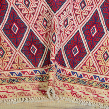 Load image into Gallery viewer, Multi-Weave Tribal Mashwani Sumak Handmade Geometric Design Rug (Size 2.8 X 3.10) Cwral-10113