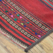 Load image into Gallery viewer, Hand-Woven Old Turkish Kilim Oriental Tribal Handmade Wool Rug (Size 1.9 X 13.11) Cwral-10146