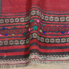 Load image into Gallery viewer, Hand-Woven Old Turkish Kilim Oriental Tribal Handmade Wool Rug (Size 1.9 X 13.11) Cwral-10146