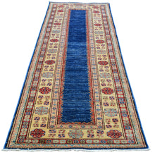 Load image into Gallery viewer, Hand-Knotted Caucasian Kazak Design Oriental Handmade Rug (Size 2.7 X 8.3) Cwral-10149