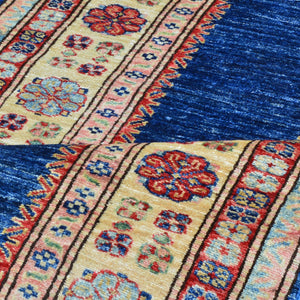 Hand-Knotted Caucasian Kazak Design Oriental Handmade Rug (Size 2.7 X 8.3) Cwral-10149