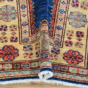 Hand-Knotted Caucasian Kazak Design Oriental Handmade Rug (Size 2.7 X 8.3) Cwral-10149