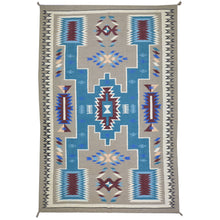 Load image into Gallery viewer, Hand-Woven Reversible Southwestern Design Handmade Wool Kilim (Size 6.0 X 8.11) Cwral-10344