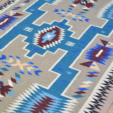 Load image into Gallery viewer, Hand-Woven Reversible Southwestern Design Handmade Wool Kilim (Size 4.2 X 5.11) Cwral-10350
