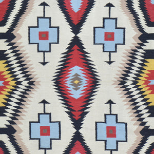 Hand-Woven Reversible Southwestern Design Handmade Wool Kilim (Size 4.2 X 6.0) Cwral-10353