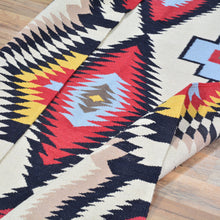 Load image into Gallery viewer, Hand-Woven Reversible Southwestern Design Handmade Wool Kilim (Size 4.2 X 6.0) Cwral-10353