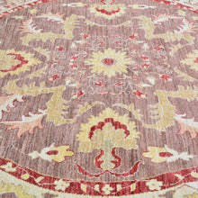 Load image into Gallery viewer, Hand-Knotted Tribal Round Peshawar Chobi Wool Handmade Oriental Rug (Size 8.3 X 8.3) Cwral-10383