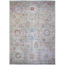 Load image into Gallery viewer, Hand-Knotted Peshawar Chobi Suzani Design Wool Oriental Rug (Size 10.1 X 13.8) Cwral-10392