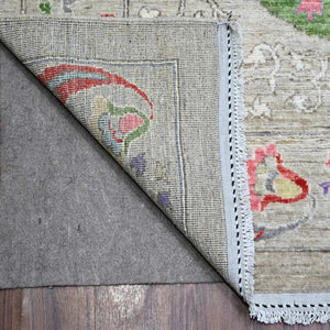 Hand-Knotted Peshawar Chobi Suzani Design Wool Oriental Rug (Size 10.1 X 13.8) Cwral-10392