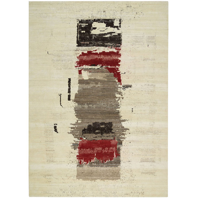 Hand-Knotted Lori Gabbeh Abstract Design Oriental Handmade Rug (Size 9.6 X 13.4) Cwral-10413