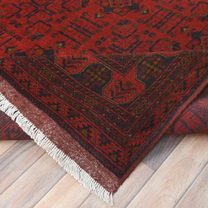 Hand-Knotted Turkoman Tribal Design Oriental Handmade Wool Rug (Size 8.3 X 11.2) Cwral-10425