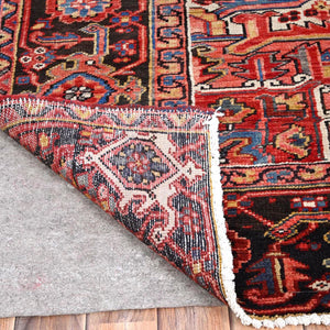 Hand-Knotted Vintage Persian Heriz Oriental Handmade Wool Rug (Size 8.5 X 11.8) Cwral-10431