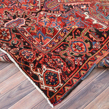 Load image into Gallery viewer, Hand-Knotted Vintage Persian Heriz Oriental Handmade Wool Rug (Size 8.5 X 11.8) Cwral-10431
