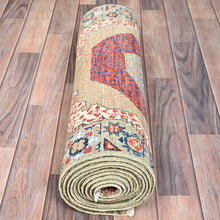 Load image into Gallery viewer, Hand-Knotted Egyptian Mamluk Design Oriental Handmade Rug (Size 2.4 X 11.10) Cwral-10434