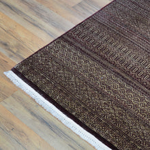 Load image into Gallery viewer, Hand-Knotted Contemporary Strip Gabbeh Wool Handmade Rug (Size 6.1 X 6.0) Cwral-10470