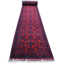Load image into Gallery viewer, Hand-Knotted Turkoman Design Oriental Handmade Wool Rug (Size 2.7 X 32.5) Cwral-10482