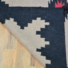 Load image into Gallery viewer, Hand-Woven Reversible Southwestern Design Handmade Wool Kilim (Size 9.8 X 13.2) Cwral-10494