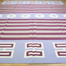 Load image into Gallery viewer, Hand-Woven Reversible Southwestern Design Handmade Wool Kilim (Size 8.10 X 12.3) Cwral-10497