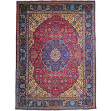 Load image into Gallery viewer, Hand-Knotted Tribal Vintage Persian Traditional Design Wool Rug (Size 9.4 X 12.6) Cwral-10524