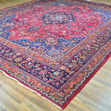 Load image into Gallery viewer, Hand-Knotted Tribal Vintage Persian Traditional Design Wool Rug (Size 9.10 X 12.8) Cwral-10527
