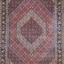 Load image into Gallery viewer, Hand-Knotted Tribal Bijar Traditional Handmade Wool Rug (Size 6.9 X 9.8) Cwral-10548