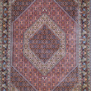 Hand-Knotted Tribal Bijar Traditional Handmade Wool Rug (Size 6.9 X 9.8) Cwral-10548