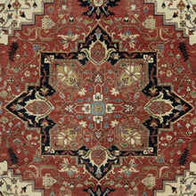 Load image into Gallery viewer, Hand-Knotted Antique Heriz Design Handmade Wool Rug (Size 7.10 X 10.0) Cwral-10554