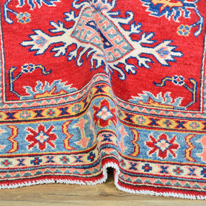Hand-Knotted Caucasian Design Kazak Wool Handmade Rug (Size 3.3 X 4.8) Cwral-10617