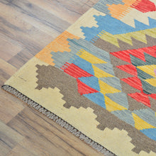 Load image into Gallery viewer, Hand-Woven Reversible Momana Kilim Handmade Wool Rug (Size 2.7 X 7.11) Cwral-10695