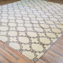 Load image into Gallery viewer, Hand-Knotted Fine Oriental Geometric Berber Gabbeh Wool Rug (Size 9.3 X 11.7) Brral-1182