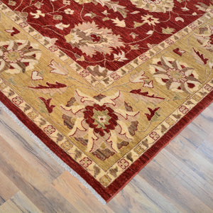 Hand-Knotted Chobi Traditional Design Wool Rug (Size 9.1 X 11.10) Brral-1287