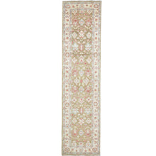 Load image into Gallery viewer, Hand-Knotted Afghan Tribal Chobi Oushak Design Rug 100% Wool (Size 2.7 X 9.10) Cwral-1494