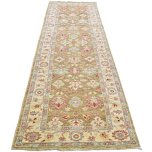 Load image into Gallery viewer, Hand-Knotted Afghan Tribal Chobi Oushak Design Rug 100% Wool (Size 2.7 X 9.10) Cwral-1494