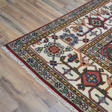 Load image into Gallery viewer, Hand-Knotted Square Heriz Design Traditional Handmade Wool Rug (Size 9.10 X 9.10) Cwral-2733