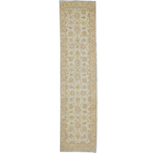 Load image into Gallery viewer, Hand-Knotted Peshawar Chobi Ziegler Design 100% Wool Rug (Size 2.7 X 9.10) Brrsf-405
