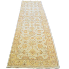 Load image into Gallery viewer, Hand-Knotted Peshawar Chobi Ziegler Design 100% Wool Rug (Size 2.7 X 9.10) Brrsf-405
