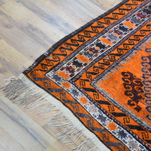 Load image into Gallery viewer, Hand-Knotted Persian Balouch Tribal Wool Handmade Rug (Size 3.7 X 6.8) Brrsf-636