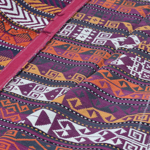 Hand-Woven Vintage Afghan Bakhtiari Sumak Wool Oriental Rug (Size 5.8 X 10.5) Cwral-10167