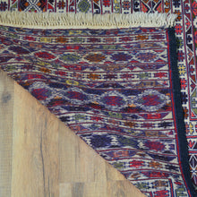 Load image into Gallery viewer, Hand-Woven Fine Afghan Tribal Sumak 100% Wool Oriental Rug (Size 4.1 X 6.6) Cwral-10230