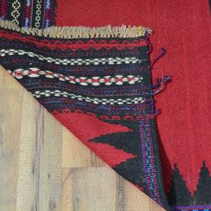 Hand-Woven Tribal Baluchi Dastarkhwan Oriental Kilim Rug (Size 2.9 X 9.10) Cwral-10245